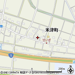 静岡県浜松市中央区米津町603周辺の地図