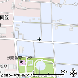 静岡県袋井市東同笠1388周辺の地図