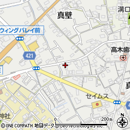 岡山県総社市真壁1254周辺の地図