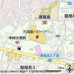 珈琲館 原尾島店周辺の地図
