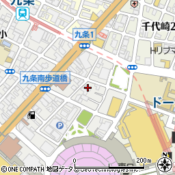 アドバンス大阪ドーム前周辺の地図