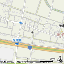 静岡県浜松市中央区米津町464周辺の地図
