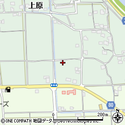 岡山県総社市上原486周辺の地図
