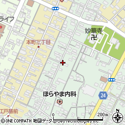 三重県津市久居二ノ町1685周辺の地図