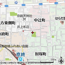 奈良県奈良市肘塚町51周辺の地図