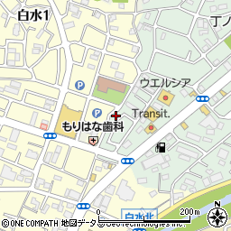 兵庫県神戸市西区北別府5丁目3-17周辺の地図
