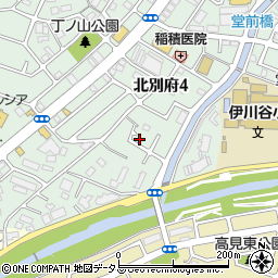 兵庫県神戸市西区北別府4丁目2090-7周辺の地図