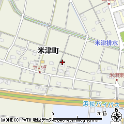 静岡県浜松市中央区米津町561周辺の地図