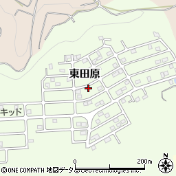 三重県名張市東田原626周辺の地図