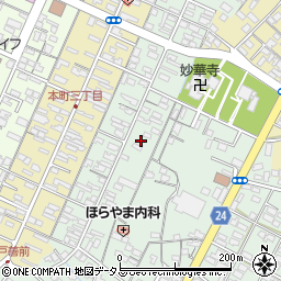 三重県津市久居二ノ町1688-1周辺の地図