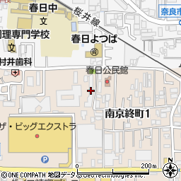 エスペランス奈良アルティス周辺の地図