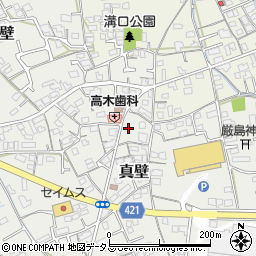岡山県総社市真壁1020-1周辺の地図