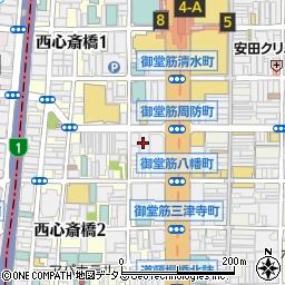 エイベックス・アーティストアカデミー大阪校周辺の地図