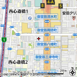 大阪　雅　美容外科周辺の地図