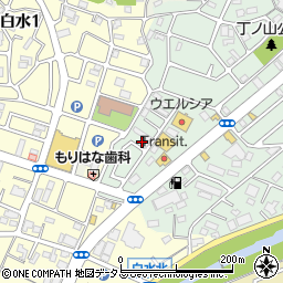 兵庫県神戸市西区北別府5丁目3周辺の地図