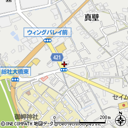 岡山県総社市真壁1440-2周辺の地図