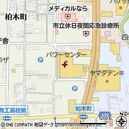 オフハウス奈良柏木店周辺の地図