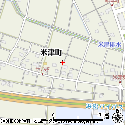 静岡県浜松市中央区米津町567周辺の地図
