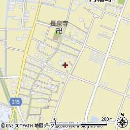 静岡県浜松市中央区河輪町640周辺の地図