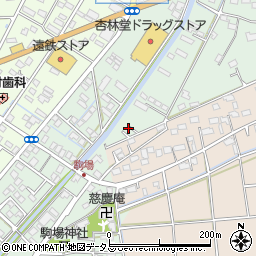 静岡県磐田市岡989-3周辺の地図