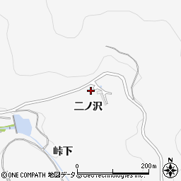 愛知県田原市仁崎町二ノ沢周辺の地図