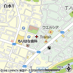 兵庫県神戸市西区北別府5丁目3-16周辺の地図