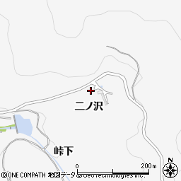 愛知県田原市仁崎町（二ノ沢）周辺の地図