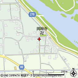 岡山県総社市上原523周辺の地図