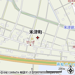 静岡県浜松市中央区米津町572周辺の地図