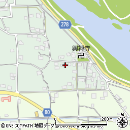 岡山県総社市上原507周辺の地図