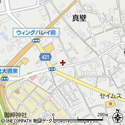岡山県総社市真壁1437周辺の地図