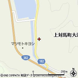 長崎県対馬市上対馬町大浦718周辺の地図