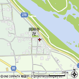 岡山県総社市上原528周辺の地図