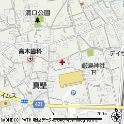 岡山県総社市真壁952-1周辺の地図