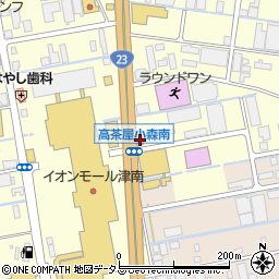 松屋津南店周辺の地図