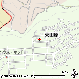 三重県名張市東田原607周辺の地図