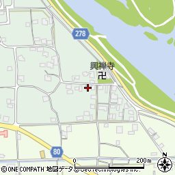 岡山県総社市上原521周辺の地図
