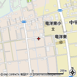 静岡県磐田市西平松196周辺の地図