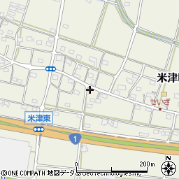 静岡県浜松市中央区米津町468周辺の地図