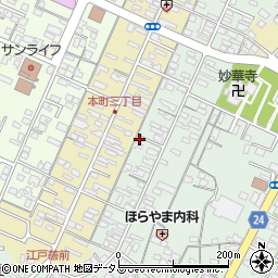 三重県津市久居二ノ町1689周辺の地図