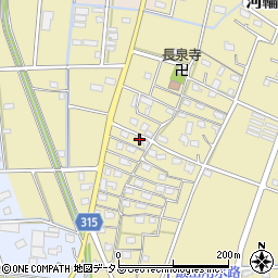 静岡県浜松市中央区河輪町656周辺の地図