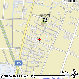 静岡県浜松市中央区河輪町645周辺の地図