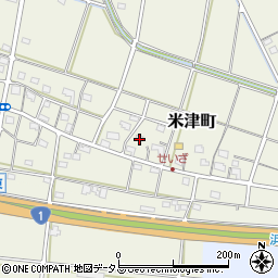 静岡県浜松市中央区米津町600周辺の地図