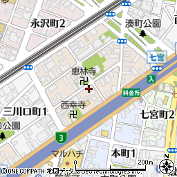 兵庫県神戸市兵庫区兵庫町2丁目1-31周辺の地図