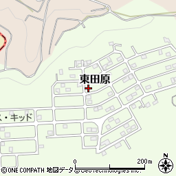 三重県名張市東田原626-29周辺の地図