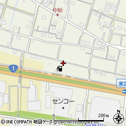 静岡県浜松市中央区米津町1480周辺の地図