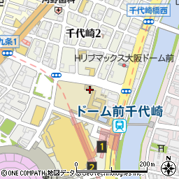 大阪府大阪市西区千代崎周辺の地図