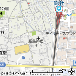 岡山県総社市真壁939周辺の地図