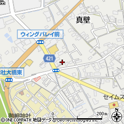 岡山県総社市真壁1439-1周辺の地図