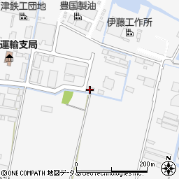 株式会社マルエイ津支店周辺の地図
